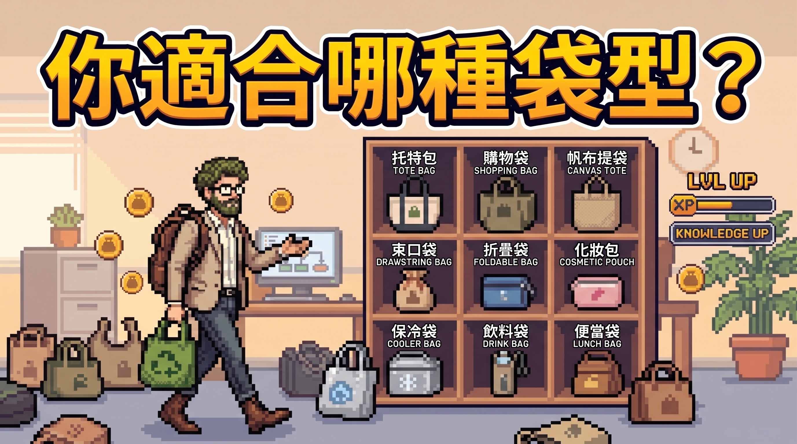 【提袋長得都一樣？錯！】一次看懂 9 種常見袋型的差別