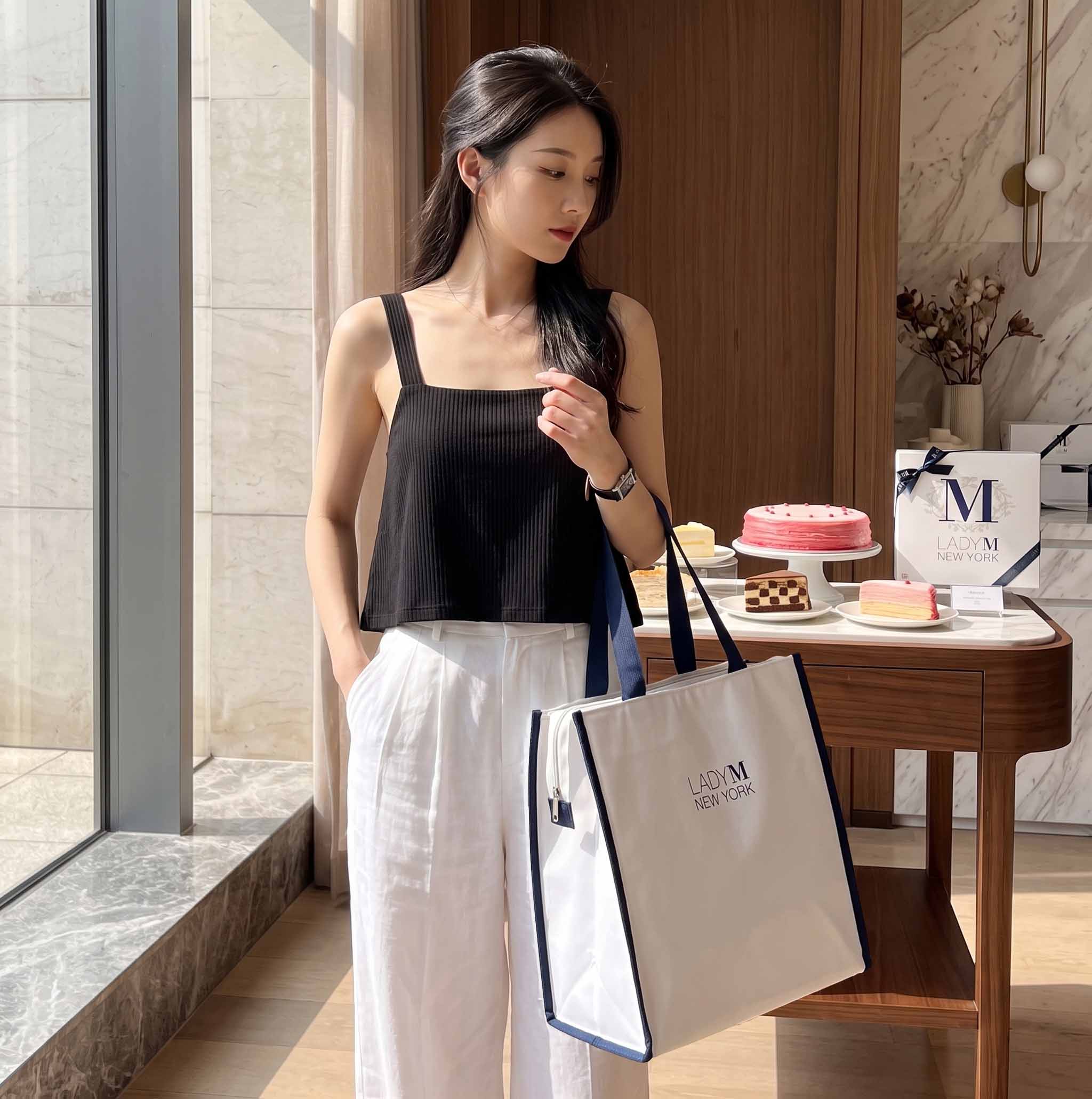 LADY M 經典保冷袋