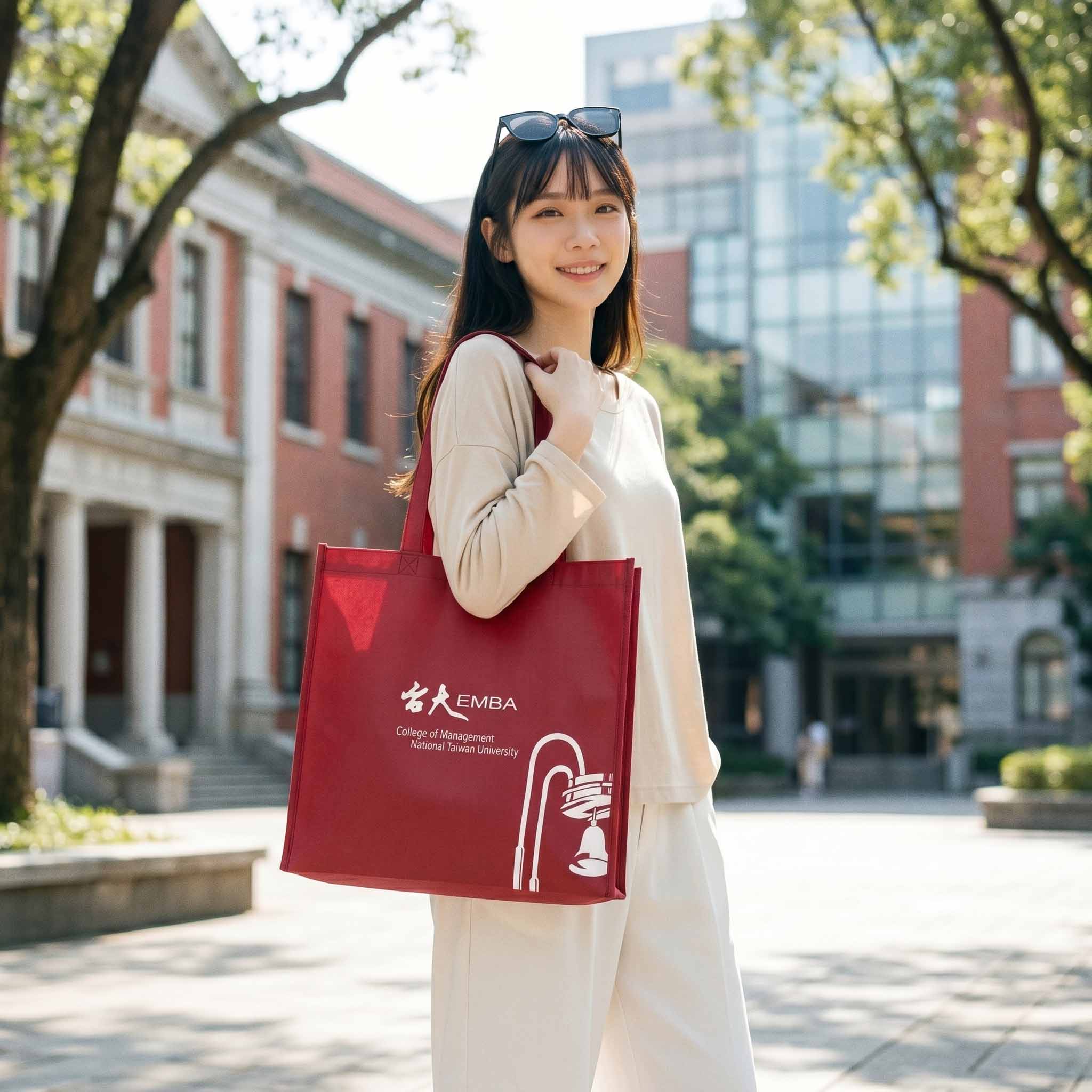 台大 EMBA 不織布大提袋